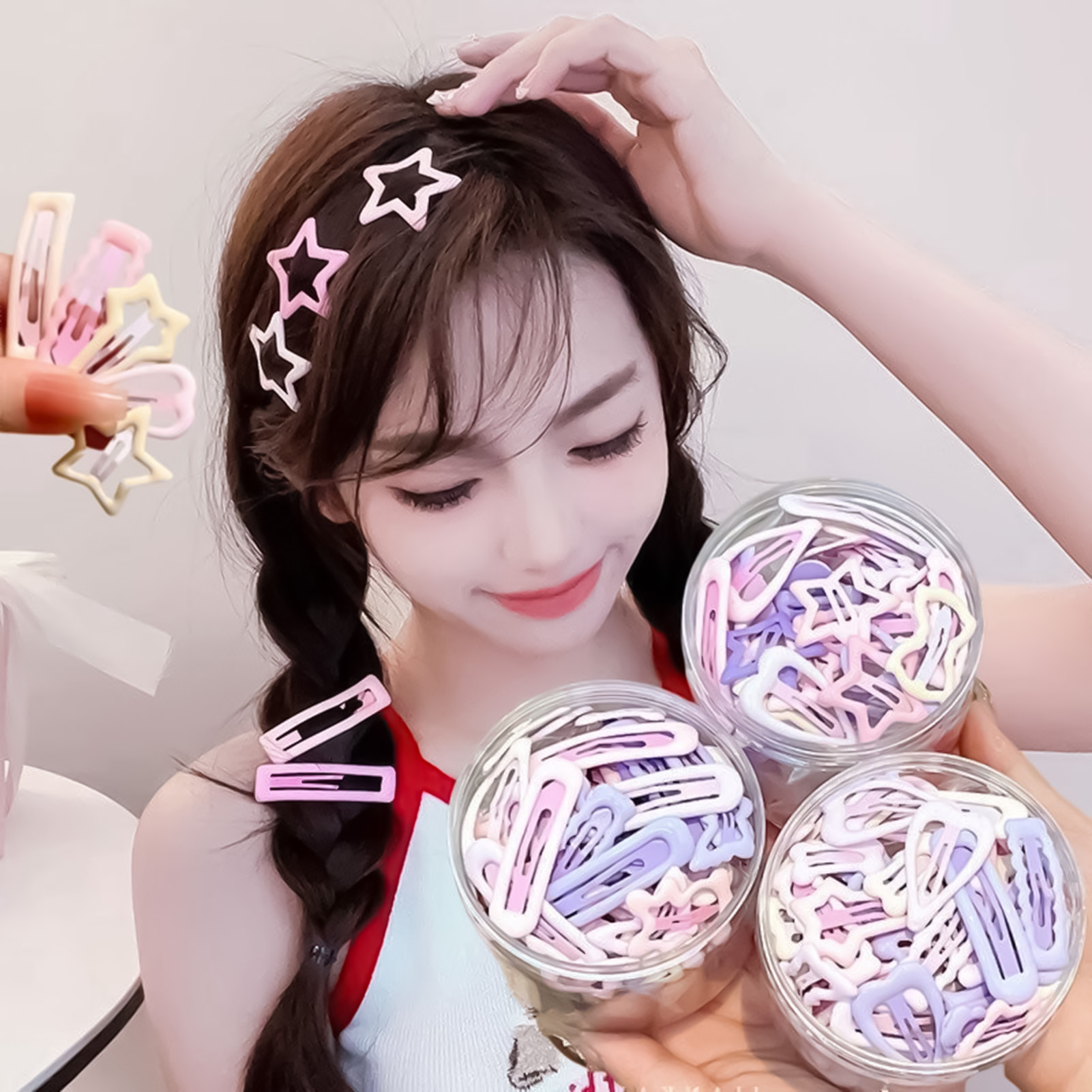 3 Stück Kopfbedeckungs-Pins im – Korean Daily Lifestyle Bewertung und Preis