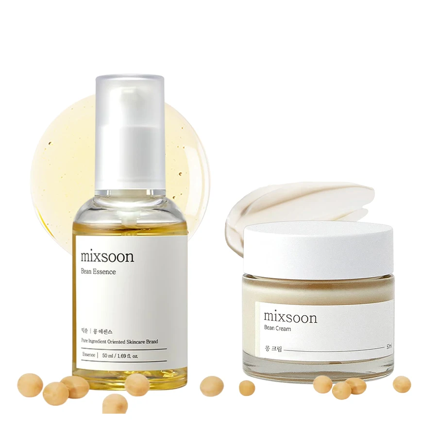 Mixsoon Bohnen-Essenz-Creme Du – Korean Skincare Routine Bewertung und Preis